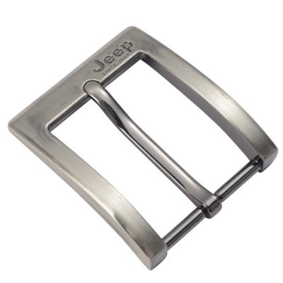 鋅合金掃色啞光針扣logo定制40mm