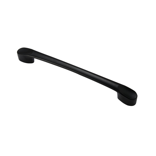 啞光黑色抽屜門拉手孔距129mm